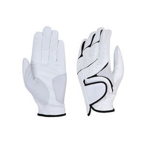 ถุงมือกอล์ฟหนังแท้สีขาว รุ่นกันลื่น แบบสวม สำหรับทุกเพศ - Product Image 1