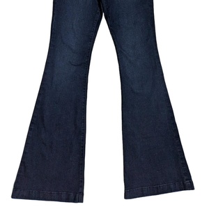 Jeans pour femmes à jambes larges Coton Spandex délavé Vêtements décontractés à la mode Prix de gros Quantité en vrac de la fabrication du Bangladesh - Product Image 3