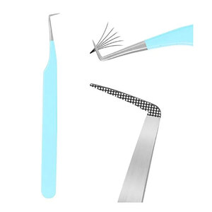 Professional <b>Lash</b> Tweezers For Eyelash Extension Application Long Lasting Anti Corrosion Beauty Tool For Makeup <b>Kits</b> - Product Image 1