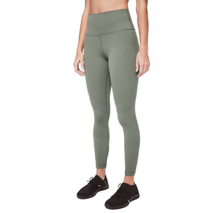 Leggings de Yoga para Mujer, Diseño Sólido, Anticelulíticos, Elásticos en 4 Direcciones, Secado Rápido, Transpirables, Spandex/Nailon, Cintura Alta, Deportivos, para Gimnasio - Product Image 1