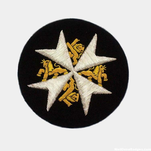 Chibi Embroidered Eco-Friendly Flag Pattern Custom Logo Patch Sew-On Fabric <b>Badge</b> Circular Vintage Safety <b>Pin</b> Garment - Product Image 2