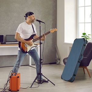 Replace 87926095 Electric Guitar Square PU Hard Case Protective Sleeve for ST TL Burning Fire <b>Musical</b> <b>Instrument</b> Bags Protection - Product Image 6