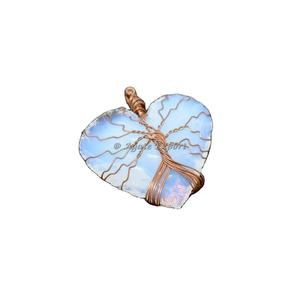 Vente en gros, fil de cristal de guérison, cristal, Quartz, lune, pendentif - Product Image 6