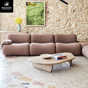 北欧モジュラーソファスホテルロビーリビングルームショールームハイエンドカスタムメイド快適なモダンミニマリストソファアパート - Product Image 3