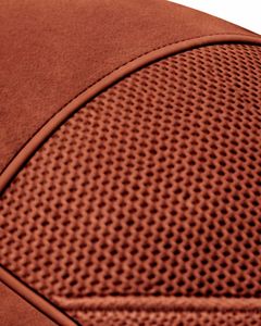 Men Rust Brown Mesh Panel Sports Cap Breathable Lightweight Adjustable Summer Running Training Outdoor Baseball Hat For Men Use - Product Image 6