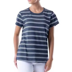 Camisetas de Manga Corta Extra Grandes para Mujer, Camisetas Holgadas de Algodón y Poliéster, Ropa de Mujer, Camisetas Deportivas de Talla Grande para Mujer - Product Image 1