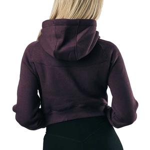 Sudadera Larga de Punto para Mujer, Estilo Casual, de Alta Calidad, con Etiqueta Personalizada, Corte Recortado - Product Image 6