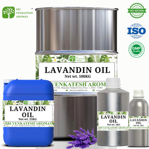 Huile essentielle de lavandin – Huile botanique aromatique naturelle pour l'aromathérapie, les parfums et les soins personnels - Product Image 2