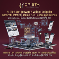 Applications mobiles Android iOS, logiciels ERP et CRM basés sur l'IA pour les usines de vêtements, conception de sites web, WordPress, Shopify, e-commerce, plugin IA