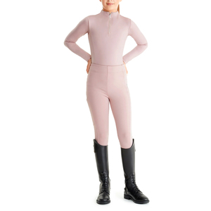 <b>Top</b> <b>Horse</b> Competition <b>Riding</b> Bodysuit Casual Solid Pattern Show Shirt Drop Shoulder Knee Length Knitting Breathable Polyester - Product Image 1