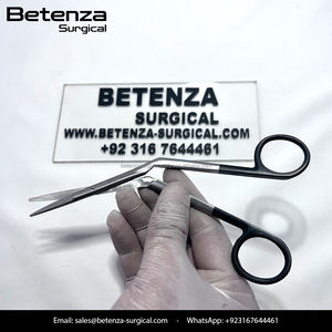 Tijeras Heymann TC Super Cut para Septo Nasal, Instrumento Quirúrgico para Rinoplastia, Reutilizables, Manivela Chapada en Oro - Product Image 5