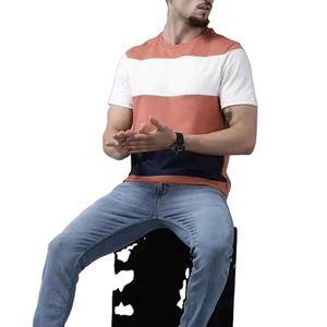 Camiseta de algodón liso para hombre, nueva llegada, ligera, suave, de manga corta, para trabajo informal y uso en viajes - Product Image 5