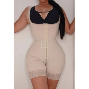 Ceinture post-opératoire avec 3 rangées de crochets, gaine amincissante intégrale pour le ventre, ceinture post-partum de la 3ème étape, gaine sculptante push-up pour les fesses - Product Image 3