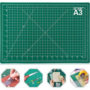 Tappetino da Cucito Autoriparante a Doppia Faccia 12x18 Pollici, Tavola da Taglio a 5 Strati per Cucito Rotativo, Artigianato e Tessuti per Hobby - Product Image 1
