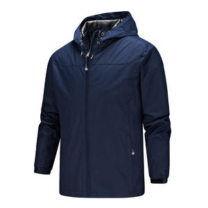 Safety <b>Jacket</b> Fashion <b>Running</b> Pocket Safety <b>Reflective</b> Coat Hooded for Sport Chaquetas Reflectivas - Product Image 3