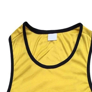 Conjunto de Uniforme de Taekwondo Amarillo y Negro, Cintura Alta, Transpirable, de Poliéster, para Entrenamiento y Competencia - Product Image 4