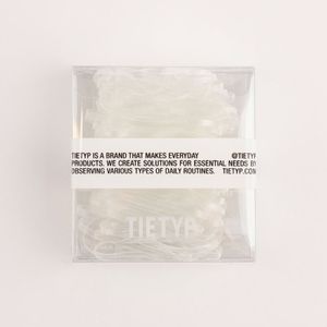 Coleteros TIETYP, Bandas Elásticas de Goma de Color Sólido, Minimalistas y Modernas para Uso Diario, Paquete para Mujer, Empaquetado en Cartón, Hecho en Corea - Product Image 1