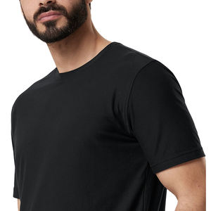 Camisetas casuales para hombre con material de algodón transpirable, textura suave, ajuste perfecto para uso diario, sesiones de gimnasio y conjuntos de verano. - Product Image 4
