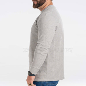 Low Price Men <b>Waffle</b> Knit Top Classic Long Sleeve Casual <b>Shirt</b> Soft Feel Textured Fabric Relaxed Fit for Daily Comfort - Product Image 4