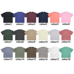 Camiseta Oversize con Estampado de Jungla en Color Rojo, Diseño Completo, Estilo Vintage, Hombros Caídos, Transpirable, Única, de Tela Gruesa con Lavado Ácido - Product Image 6