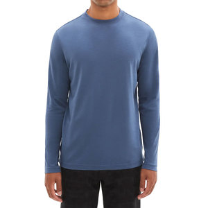 เสื้อยืดแขนยาว OEM ผู้ชาย ทรงหลวม ใส่สบาย ผ้าฝ้าย ระบายอากาศ น้ำหนักเบา คอกลม เหมาะสำหรับออกกำลังกาย - Product Image 3