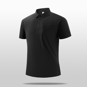 Polos de Alta Calidad de Secado Rápido, Polo Sin Costuras, Polo de Punto Liso Popular, Polo con Logotipo Personalizado para Hombre - Product Image 3