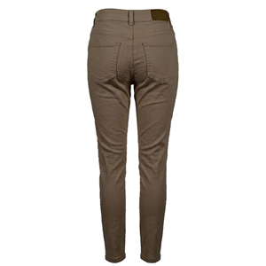 Vaqueros casuales de mujer de tiro medio, de cinco bolsillos, de pierna recta, teñidos, lavables, transpirables, de longitud completa, 6.78 oz, para primavera y verano - Product Image 2