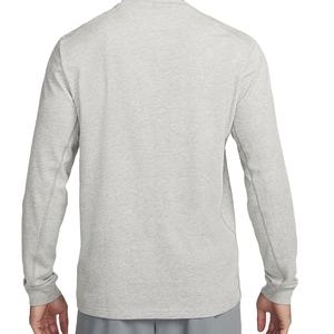 เสื้อยืดคอกลมแขนยาวแฟชั่นสำหรับผู้ชายเสื้อยืดคอกลมแขนยาวผ้าคอตตอนออกแบบได้ตามต้องการ - Product Image 3