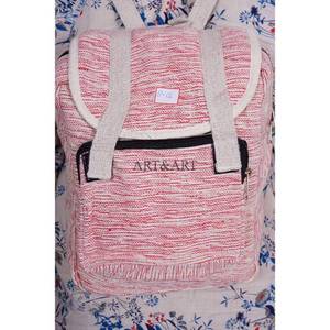 Mochila unisex vintage ecológica con material ligero de lona de algodón y cierre de cremallera para mujer - Product Image 6