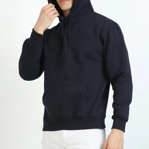 Men's 100% Cotton Knitted Hoodie Soft Stretch Hooded Sweatshirt with Digital Printing for Winter Casual Fashion and Gym Wear - Product Image 4