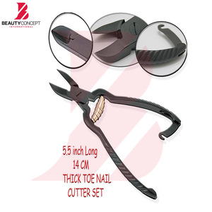 Best Seller Product Nail Clippers Cutters Nippers For Thick Toenails Plus Nail <b>Files</b> For Fingernails Podiatry Instruments - Product Image 3