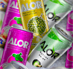 HALAL-Thé vert matcha latte prêt à boire, thé vert de Malaisie au goût original, boîte d'emballage élégante de 240ml - Product Image 4