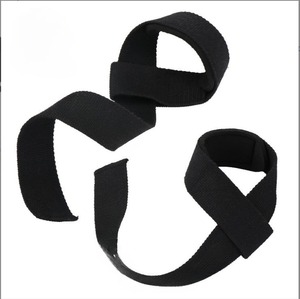 Sangles de levage réglables en nylon avec fermeture Velcro, équipement d'entraînement de musculation, unisexe - Product Image 1