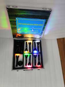 แหล่งกำเนิดแสง ไฟ LED เกรดนิติวิทยาศาสตร์ แสงสูง 5 สี ตัวโคมอะลูมิเนียม พร้อมกระเป๋าพกพา ควบคุมด้วยสวิตช์ AC 220V - Product Image 3
