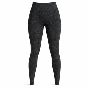 Leggings de Yoga Negros al por Mayor, Cintura Elástica, Tallas Grandes, Sin Costuras, para Gimnasio y Fitness, Fabricante OEM ODM Personalizado - Product Image 1