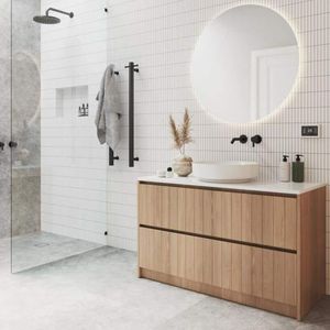 Muebles de baño de tocador independientes modernos de Vietnam JY 2025, próximo estilo europeo, diseño Simple, tablero de melamina, carcasa de MDF - Product Image 6