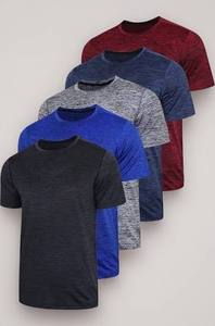 Camiseta Deportiva de Manga Corta de Algodón Tejido STELLAR para Hombre, Corte Ajustado, Estilo Vintage, para Entrenamiento Muscular, Informal, Transpirable y de Secado Rápido - Product Image 4