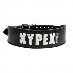 Customize Embroidered Logo Cowhide Soft Weightlifting <b>Belt</b> Professional High Quality Adjustable Rigid Genuine Full Grain Leather - Product Image 4