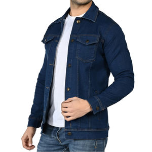 Top Trending Men Denim <b>Jacket</b> Fashion Slim Fit Causal Wear Lightweight Latest Arrival High Value Breathable Winter Men's <b>Jacket</b> - Product Image 5