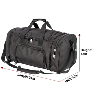 Bolsa Deportiva Unisex de Poliéster Resistente, Menos de 20L, con Correa Ajustable, Cierre de Cremallera, Compartimento Interior, para Viajes y Deportes Casuales - Product Image 4