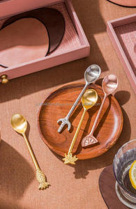 Wholesale 304 Different Handle Design Tea <b>Coffee</b> <b>Spoon</b> in Multicolor - Product Image 3