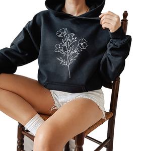 Sudadera con Capucha Extra Grande de Felpa Francesa, Mezcla de Poliéster/Algodón, Popular en 2025, para Mujer, Informal, de Secado Rápido, Gruesa, Lavada al Ácido, ODM - Product Image 3