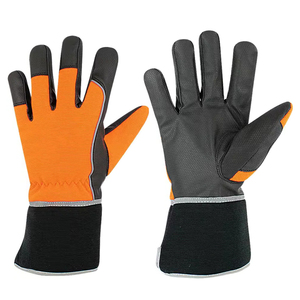 Anti <b>Vibration</b> Gloves SBR Padding TPR Protector Impact <b>Men</b> Mechanic Work Gloves - Product Image 5