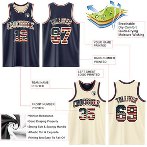 Conjunto de Uniforme de Baloncesto Personalizado, Uniforme de Equipo de Malla Resistente, Impresión de Logotipo Personalizado, Proveedor de Ropa Deportiva al por Mayor de Fábrica - Product Image 2