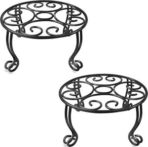 OEM Manufacturer Small Compact Iron Planter Stand Suitable For Tabletop Use Indoor Decoration And Small Plant Display Solutions - Product Image 5