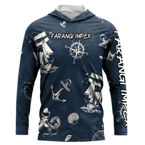 Hoodie de pêche personnalisé HUK pour hommes, vêtements de performance, respirant, manches longues, jersey de randonnée, séchage rapide, chemise de sport d'extérieur - Product Image 4