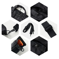 Sacs de casque d'aviation pliables en velours côtelé personnalisés, imperméables, anti-poussière, durables, antichoc, légers et protecteurs