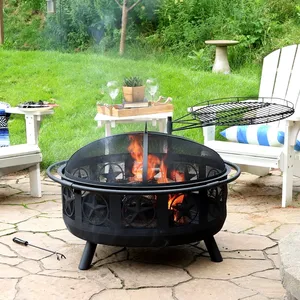 Export Quality Handmade <b>Fire</b> Bowl For International Wholesale Outdoor Furniture And Decor MarketsModern Decorative Painted <b>Fire</b> - Product Image 4