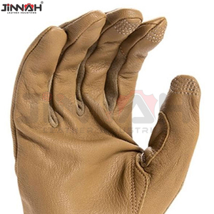 Guantes Tácticos de Caza, Aislantes, de Cuero, Impermeables, Antideslizantes, Transpirables, con Cierre de Gancho y Bucle, para Clima Cálido, Actividades al Aire Libre - Product Image 6