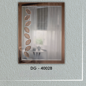 Miroir décoratif au design élégant, à fixer au mur, décoration artistique, point focal saisissant dans n'importe quel espace intérieur sophistiqué - Product Image 4